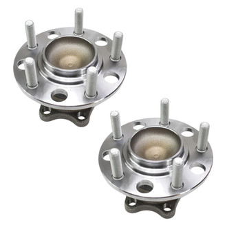 TRQ® - Rear Driver and Passenger Side Wheel Bearing and Hub Assembly Kit