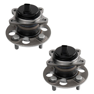 TRQ® - Rear Driver and Passenger Side Wheel Bearing and Hub Assembly Kit