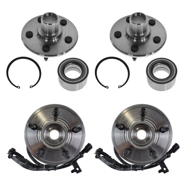 TRQ® - Wheel Bearing and Hub Assembly Kit