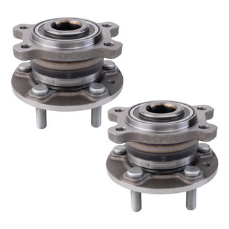 TRQ® - Rear Driver and Passenger Side Wheel Bearing Assembly Kit