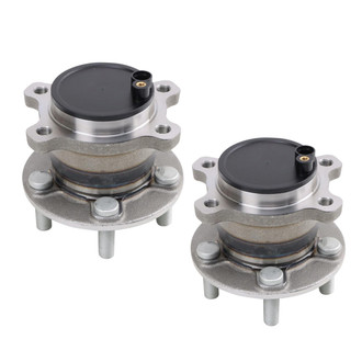 TRQ® - Rear Driver and Passenger Side Wheel Bearing Assembly Kit