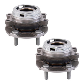 TRQ® - Front Driver and Passenger Side Wheel Bearing Assembly Kit