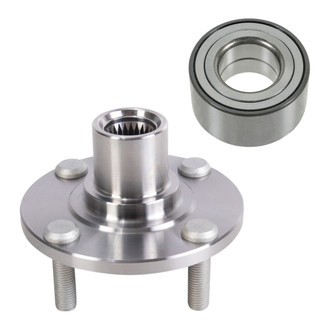 TRQ® - Front Passenger Side Wheel Bearing and Hub Assembly Repair Kit