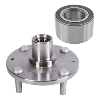 TRQ® - Front Driver Side Wheel Bearing and Hub Assembly Repair Kit