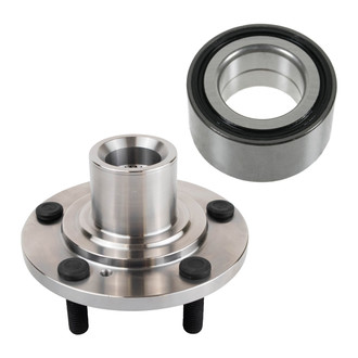 TRQ® - Front Passenger Side Wheel Bearing and Hub Assembly Repair Kit