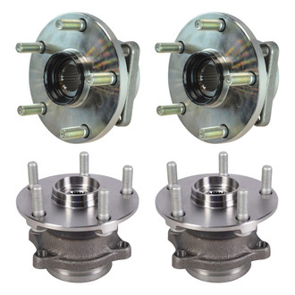 TRQ® - Driver or Passenger Side Wheel Bearing Assembly Kit