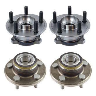 TRQ® - Driver or Passenger Side Wheel Bearing Assembly Kit