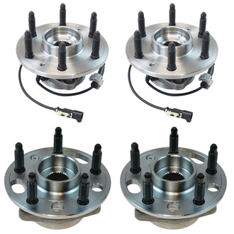 TRQ® - Driver or Passenger Side Wheel Bearing Assembly Kit