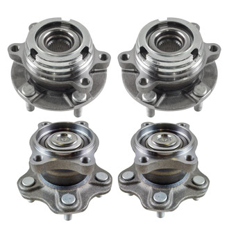 TRQ® - Driver or Passenger Side Wheel Bearing Assembly Kit