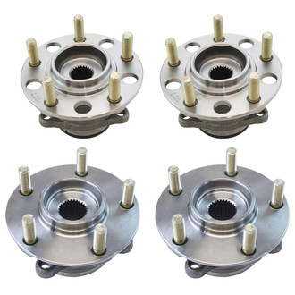 TRQ® - Driver or Passenger Side Wheel Bearing Assembly Kit