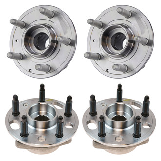 TRQ® - Driver or Passenger Side Wheel Bearing Assembly Kit