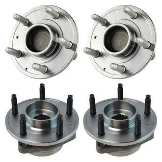 TRQ® - Driver or Passenger Side Wheel Bearing Assembly Kit