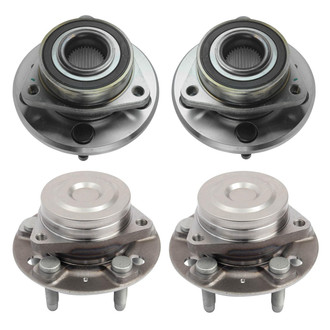 TRQ® - Driver or Passenger Side Wheel Bearing Assembly Kit
