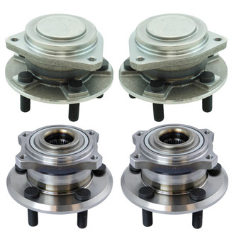 TRQ® - Driver or Passenger Side Wheel Bearing Assembly Kit