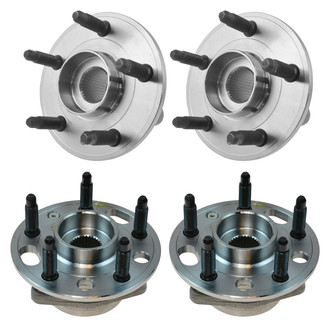 TRQ® - Driver or Passenger Side Wheel Bearing Assembly Kit