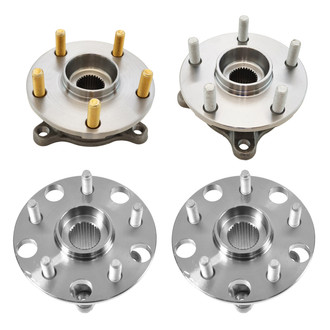 TRQ® - Driver or Passenger Side Wheel Bearing Assembly Kit