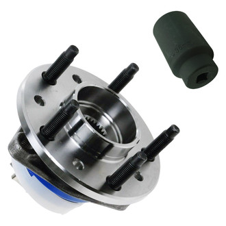 TRQ® - Front Driver or Passenger Side Wheel Bearing and Hub Assembly Kit
