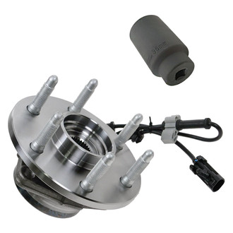 TRQ® - Front Driver or Passenger Side Wheel Bearing and Hub Assembly Kit