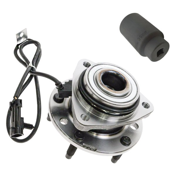 TRQ® - Front Wheel Bearing and Hub Assembly Kit