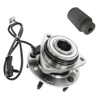 TRQ® - Front Driver or Passenger Side Wheel Bearing and Hub Assembly Kit