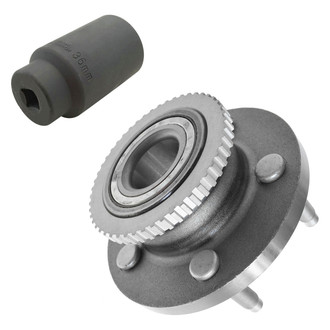 TRQ® - Front Driver or Passenger Side Wheel Bearing and Hub Assembly Kit
