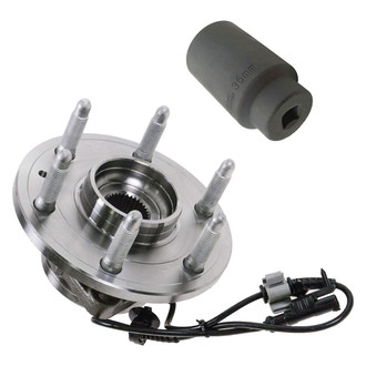 TRQ® - Front Driver or Passenger Side Wheel Bearing and Hub Assembly Kit