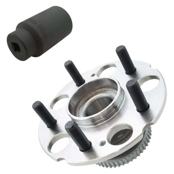 TRQ® - Rear Wheel Bearing and Hub Assembly Kit