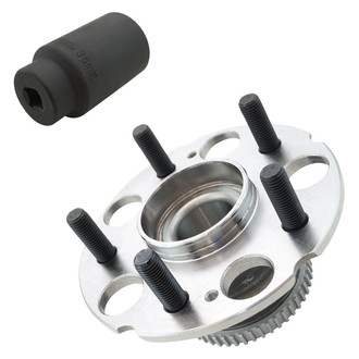 TRQ® - Rear Driver or Passenger Side Wheel Bearing and Hub Assembly Kit