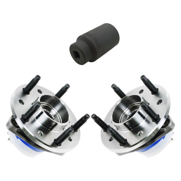 TRQ® - Front Wheel Bearing and Hub Assembly Kit