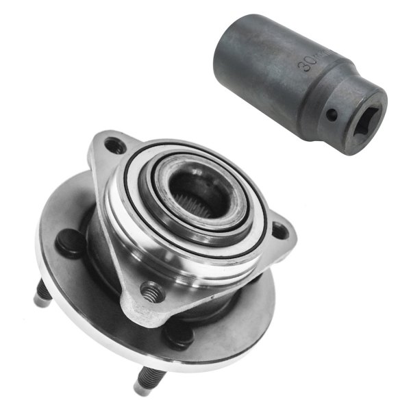 TRQ® - Front Wheel Bearing and Hub Assembly Kit