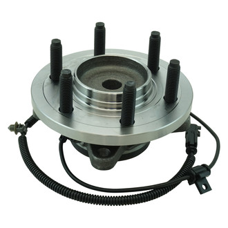 TRQ® - Front Driver Side Wheel Bearing and Hub Assembly