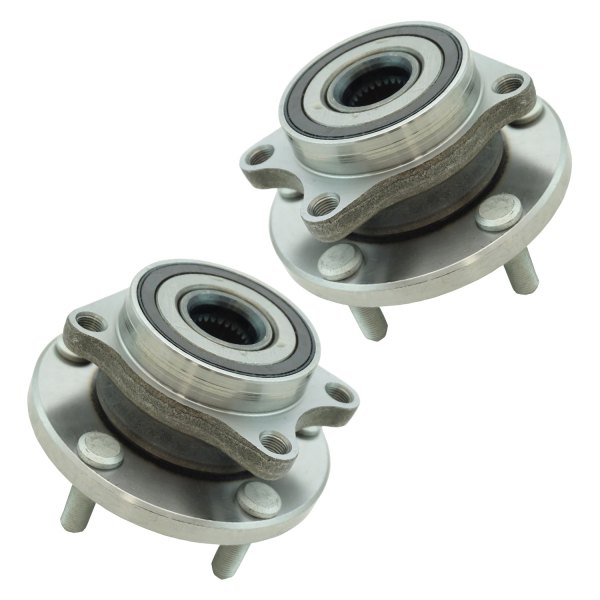 TRQ® - Front Wheel Bearing and Hub Assembly Kit