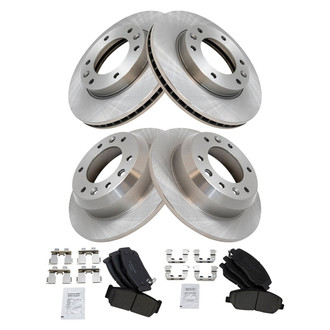 TRQ® - Disc Brake Kit with Ceramic Pads