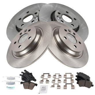 TRQ® - Disc Brake Kit with Ceramic Pads