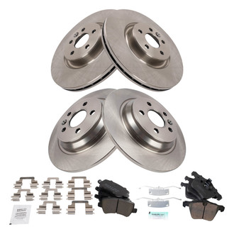 TRQ® - Disc Brake Kit with Ceramic Pads