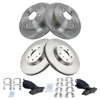 TRQ® - Disc Brake Kit with Ceramic Pads