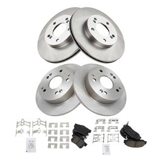 TRQ® - Disc Brake Kit with Ceramic Pads