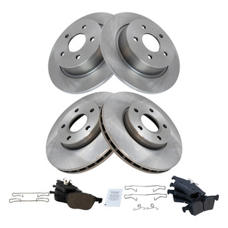 TRQ® - Disc Brake Kit with Ceramic Pads