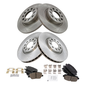 TRQ® - Disc Brake Kit with Ceramic Pads