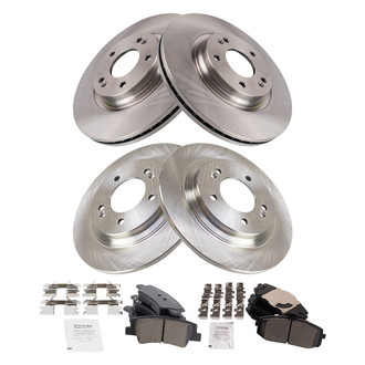TRQ® - Disc Brake Kit with Ceramic Pads