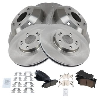 TRQ® - Disc Brake Kit with Ceramic Pads