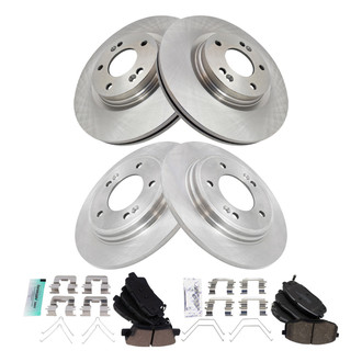 TRQ® - Disc Brake Kit with Ceramic Pads