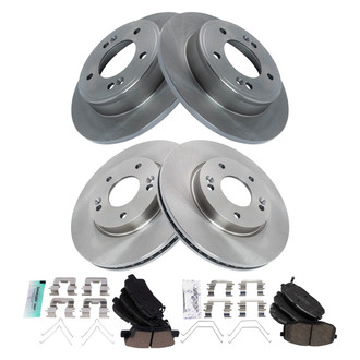 TRQ® - Disc Brake Kit with Ceramic Pads