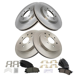 TRQ® - Disc Brake Kit with Ceramic Pads