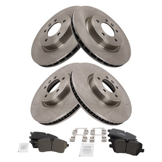 TRQ® - Disc Brake Kit with Ceramic Pads