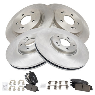 TRQ® - Disc Brake Kit with Ceramic Pads