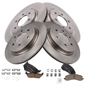 TRQ® - Disc Brake Kit with Ceramic Pads