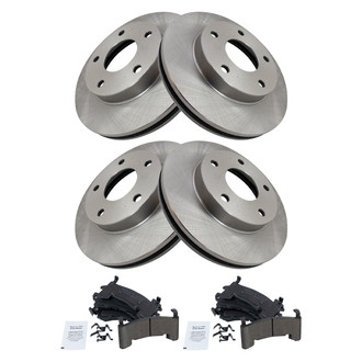 TRQ® - Disc Brake Kit with Ceramic Pads