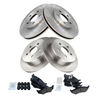 TRQ® - Disc Brake Kit with Ceramic Pads
