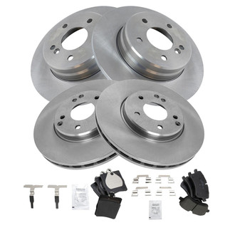 TRQ® - Disc Brake Kit with Ceramic Pads